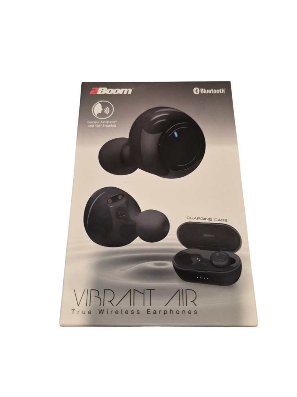 New 2Boom Vibrant Air True Wireless Bluetooth Earbuds with Charging Case
